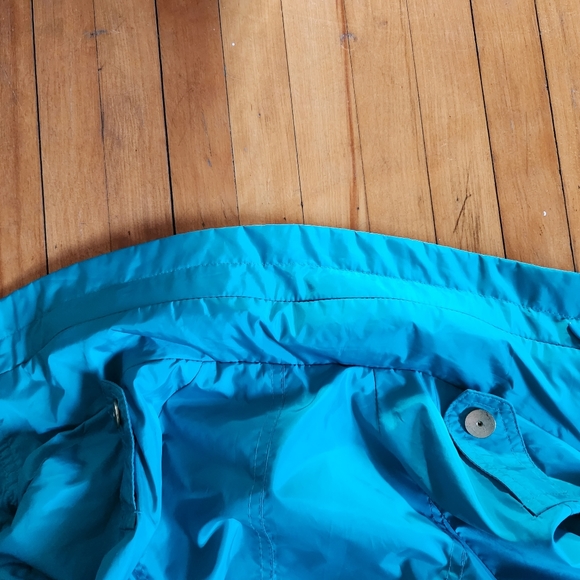 Nygard Black Label turquoise spring rain jacket in xs - Picture 8 of 8